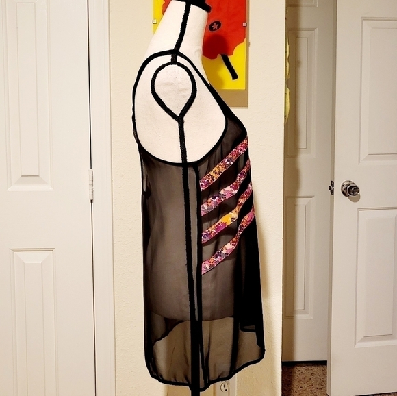 Sheer Racerback Long Tank - Picture 4 of 4